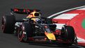 Red Bull Racing's Dutch driver Max Verstappen takes a corner during the qualifying session of the Formula One Chinese Grand Prix at the Shanghai International Circuit in Shanghai on March 22, 2025. 
JADE GAO / AFP