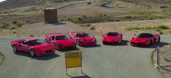 Ferrari-hypercars van David Lee