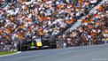 ZANDVOORT - Max Verstappen (Oracle Red Bull Racing)  tijdens de eerste vrije training, voorafgaand aan de F1 Grand Prix van Nederland op het Circuit van Zandvoort. REMKO DE WAAL / ANP