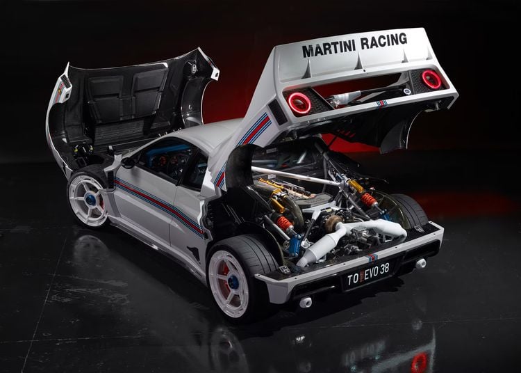 Kimera EVO38 Martini kost ruim 1 miljoen en krijgt 640 pk: dit is de ultieme Lancia-restomod