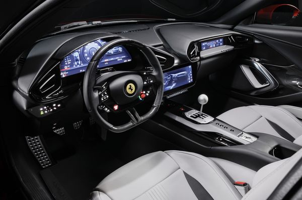 Ferrari 12Cilindri Manuale handbak handgeschakelde versnellingsbak automaat transmissie