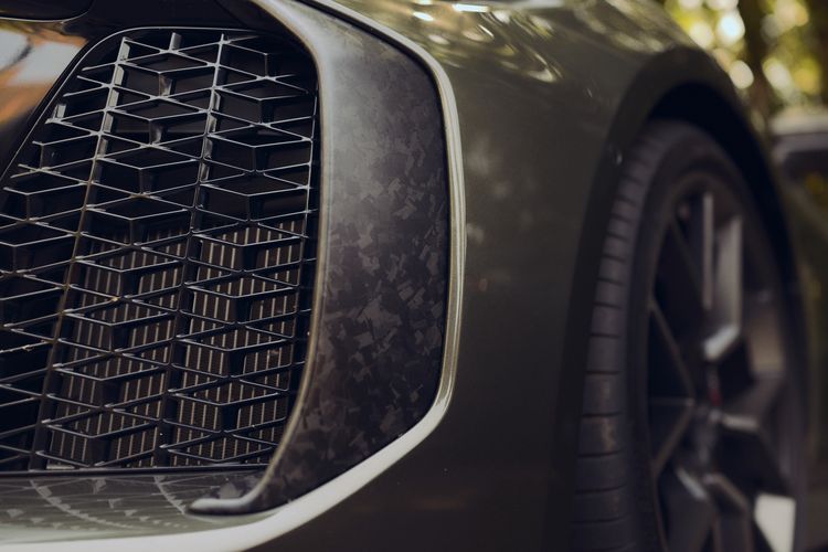 Grille van de Audi RS 5 Avant
