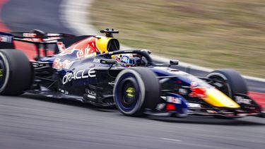 SHANGHAI - Max Verstappen (Oracle Red Bull Racing)  in actie tijdens de race op het Shanghai International Circuit van de Grote Prijs van China. SANDER KONING / ANP