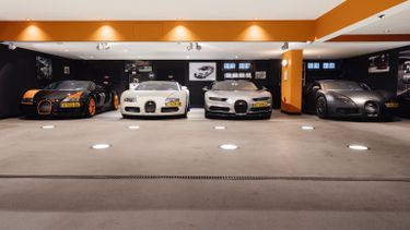 10 duurste auto's van Nederland Bugatti Chiron Nederlands kenteken
