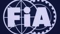 A logo of the Fédération Internationale de l'Automobile (FiA) is pictured at the Bahrain International Circuit in Sakhir on March 1, 2024, ahead of the Bahrain Formula One Grand Prix. 
Giuseppe CACACE / AFP