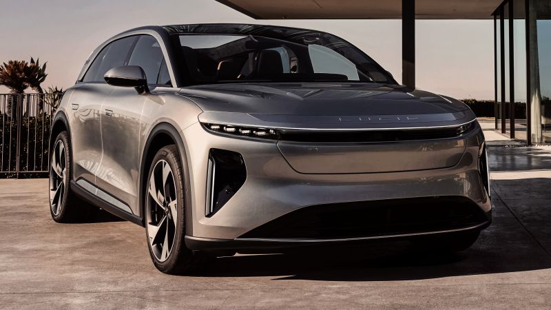 elektrische auto's elektrische auto 2024 EV EV's Lucid Gravity