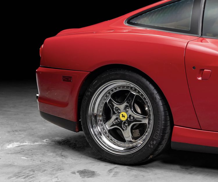 Ferrari 550 Maranello Michael Jordan NBA basketbal Chicago Bulls veiling geveild duur auto
