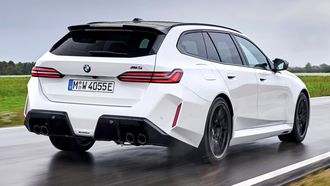 BMW M5 Touring review test