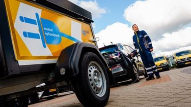 lege accu batterij elektrische auto ev gestrand Wegenwacht ANWB