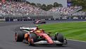 Ferrari's British driver Lewis Hamilton competes during the Australian Formula One Grand Prix at Albert Park Circuit in Melbourne on March 16, 2025. 
WILLIAM WEST / AFP