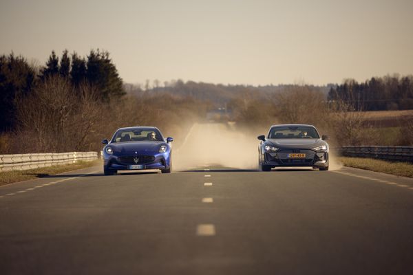 Audi RS e-tron GT Performance Maserati GranTurismo Folgore EV elektrische auto