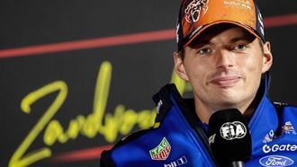 ZANDVOORT - Max Verstappen (Red Bull Racing) tijdens een persconferentie op het Circuit van Zandvoort in aanloop naar de F1 Grand Prix van Nederland. REMKO DE WAAL / ANP