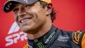 ZANDVOORT - Lando Norris (McLaren) na afloop van de sprintkwalificatie, voorafgaand aan de F1 Grand Prix van Nederland op het Circuit van Zandvoort. REMKO DE WAAL / ANP