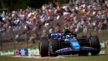 BOEDAPEST - Pierre Gasly (Alpine) tijdens de 1e vrije training op het Hungaroring Circuit in aanloop naar de Grote Prijs van Hongarije. ANP SANDER KONING