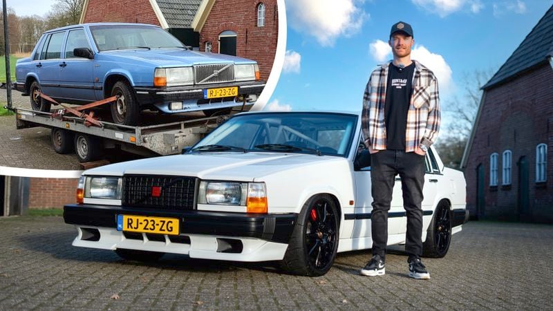 Volvo 740 T5 engineswap