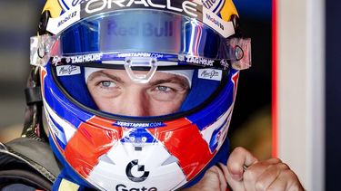 MONZA - Max Verstappen (Red Bull Racing) voorafgaand aan de eerste vrije training, voorafgaand aan de F1 Grand Prix van Italië op het Circuit van Monza. ANP SEM VAN DER WAL