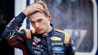 ZANDVOORT - Max Verstappen (Red Bull Racing) na afloop van de sprintrace, voorafgaand aan de F1 Grand Prix van Nederland op het Circuit van Zandvoort. SEM VAN DER WAL / ANP