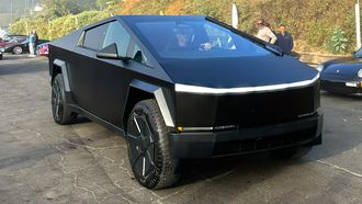 Tesla Cybertruck Elon Musk elektrische auto EV