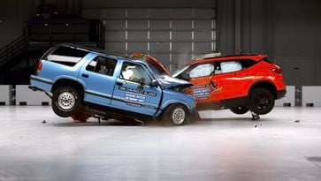 Chevrolet Blazer crash crashtest Euro NCAP IIHS botsproef