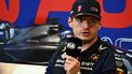 2023-10-19 21:14:34 Red Bull Racing's Dutch driver Max Verstappen  speaks during a press conference ahead of the United States Formula One Grand Prix at the Circuit of the Americas in Austin, Texas, on October 19, 2023. 
Chandan Khanna / AFP