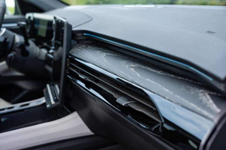 Interieurdetail van de Renault Espace