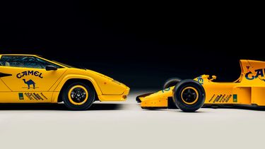 Lamborghini Countach en Lotus Type 102