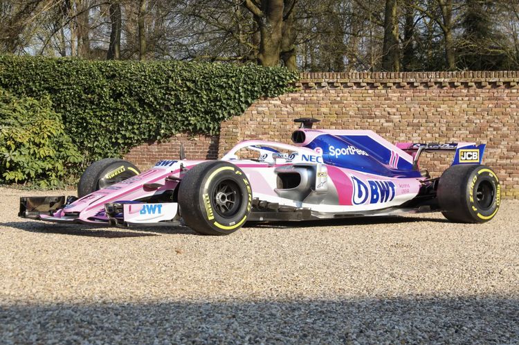 F1 Formule 1 auto Esteban Ocon te koop occasion Force India VJM10