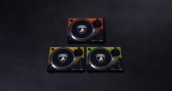 Lamborghini, vinyl, lp, draaitafel