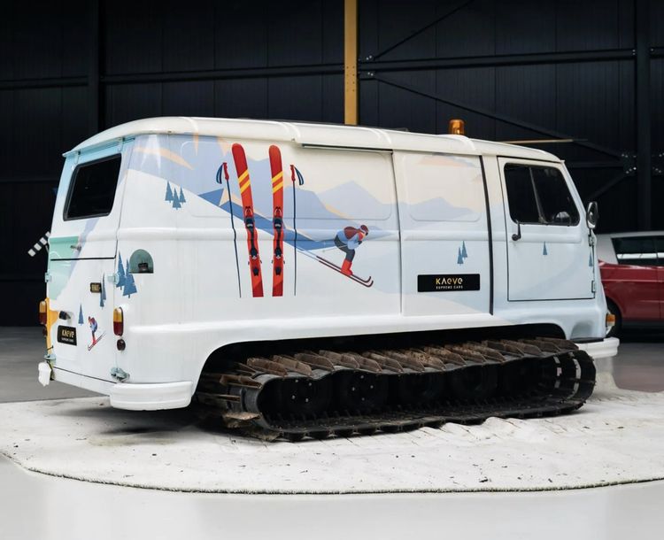 Renault Estafette pistenbully wintersport wintersporters occasion