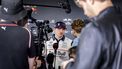 SILVERSTONE - Max Verstappen (Red Bull Racing) staat de pers te woord op het circuit van Silverstone in aanloop naar de Grote Prijs van Groot-Brittannië. ANP SEM VAN DER WAL