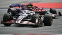 Haas F1's German driver Nico Hulkenberg competes during the Formula One Austrian Grand Prix on the Red Bull Ring race track in Spielberg, Austria, on June 30, 2024. 
Jure Makovec / AFP