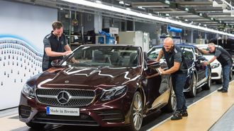 Mercedes-Benz E-Klasse Cabriolet Mercedes-Benz Werk Bremen: Produktion des neuen E-Klasse Cabriolets gestartet