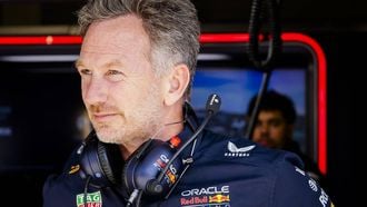 SILVERSTONE - Christian Horner (Red Bull Racing) tijdens de 2e vrije training op het circuit van Silverstone in aanloop naar de Grote Prijs van Groot-Brittannië. ANP SEM VAN DER WAL