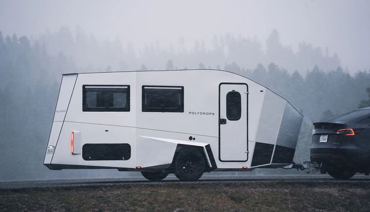 Polydrops P21 caravan EV elektrische auto