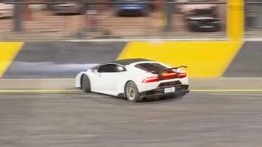 Lamborghini Huracan 2.000 pk twin-turbo crash redding dragrace