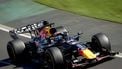 MELBOURNE - Max Verstappen (Red Bull Racing) in actie tijdens de tweede vrije training op het Albert Park Circuit in aanloop naar de Grote Prijs van Australië. SANDER KONING / ANP