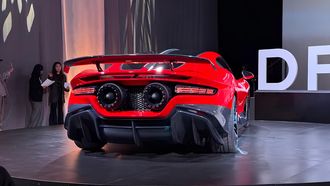 0,9 seconden van 0 naar 100 km/h: stofzuigerfabrikant Dreame laat supercar zien met jet-motoren