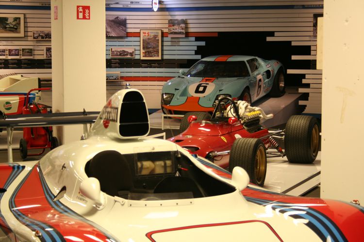 Diverse racers van Ickx zijn onderdeel van de expositie