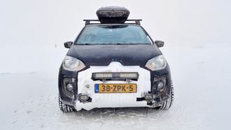 Volkswagen Up Nederlander camper Siberië Jakoetsk