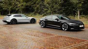 Audi E-tron GT Porsche Taycan Cross Turismo 4 occasion tweedehands auto elektrische auto EV