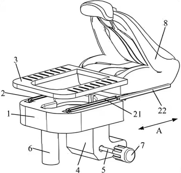 Chinese autofabrikant bedenkt autostoel met ingebouwd toilet: stoppen langs de weg wordt overbodig
