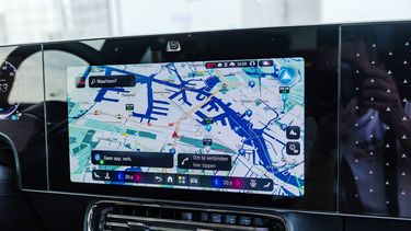 Navigatiesysteem in de Mercedes-Benz CLA