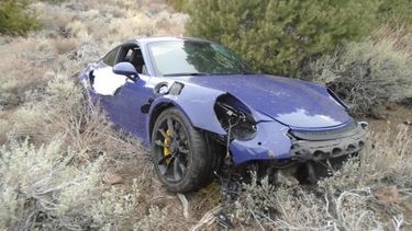 Porsche 911 GT3 RS crash winnaar gewonnen