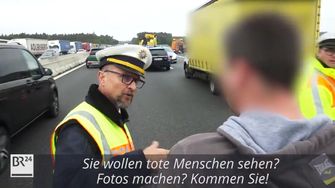 Duitse agent pakt ramptoerist aan