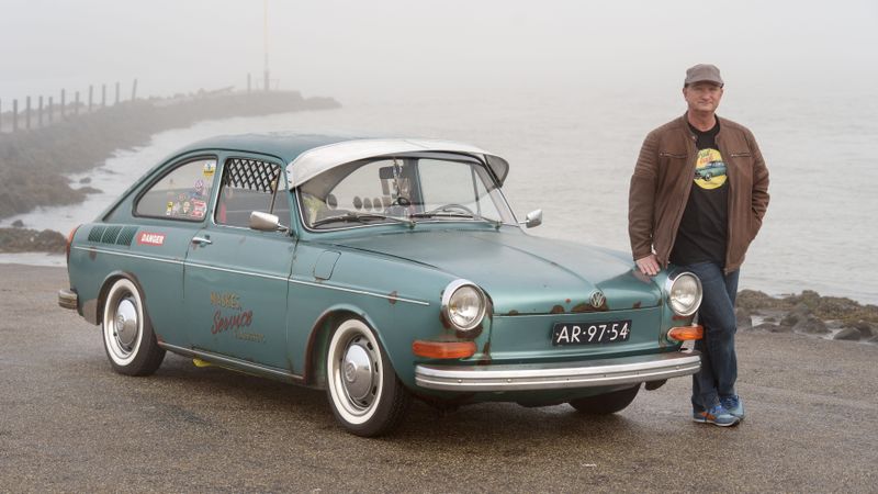 Ed (61) heeft unieke Volkswagen met roestplekjes: 