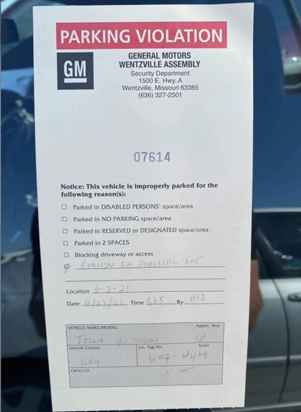 Tesla ticket