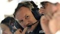 Red Bull Racing team principal Christian Horner stands in the garage before the qualifying session ahead of the Bahrain Formula One Grand Prix at the Bahrain International Circuit in Sakhir on April 12, 2025. 
Giuseppe CACACE / POOL / AFP