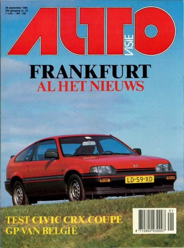 Covermodel Honda Civic CRX: overtuigende less-is-more-klassieker