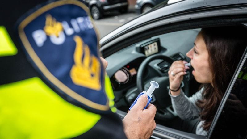 32 procent meer bestuurders gepakt voor rijden onder invloed van drugs en medicijnen